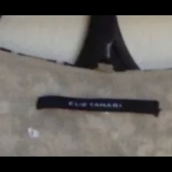 tahari sequined bling party Blouse M - Picture 4 of 6